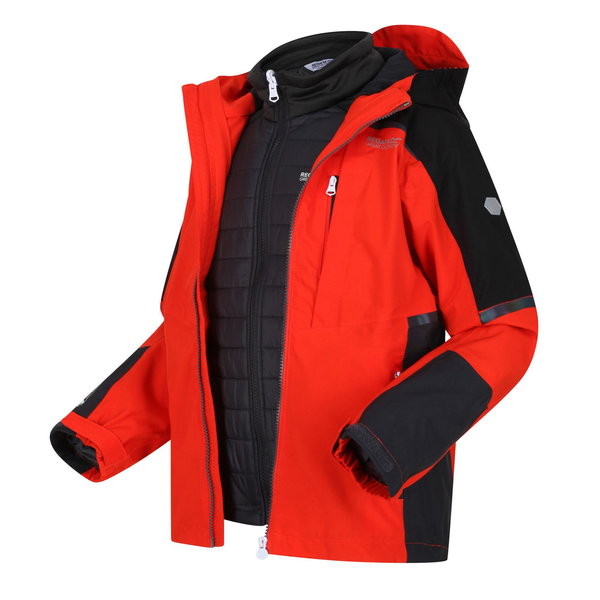 Regatta Kids Hydrate VI 3 in 1 Waterproof Jacket