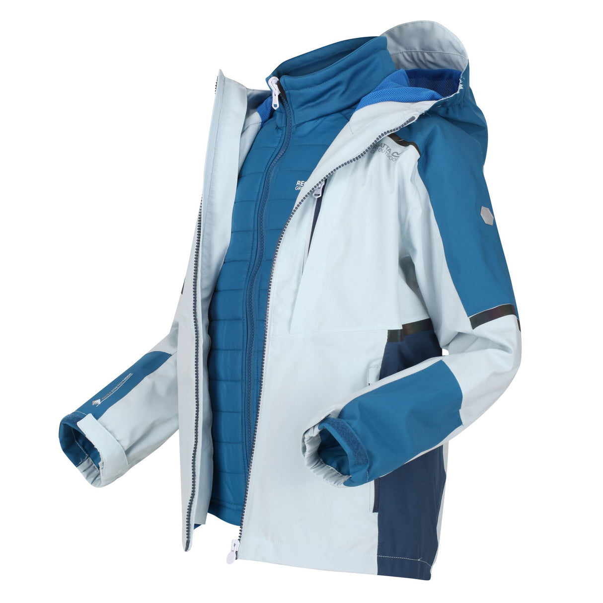 Regatta Kids Hydrate VI 3 in 1 Waterproof Jacket