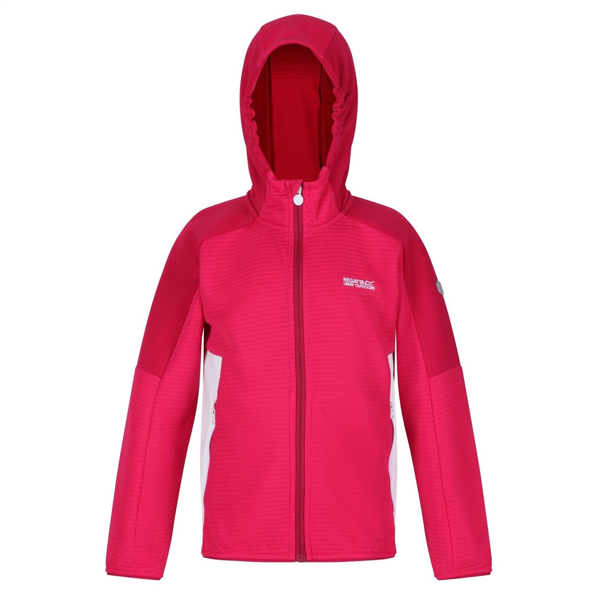 Regatta Kids Jenning II Hooded Full Zip Fleece Jacket