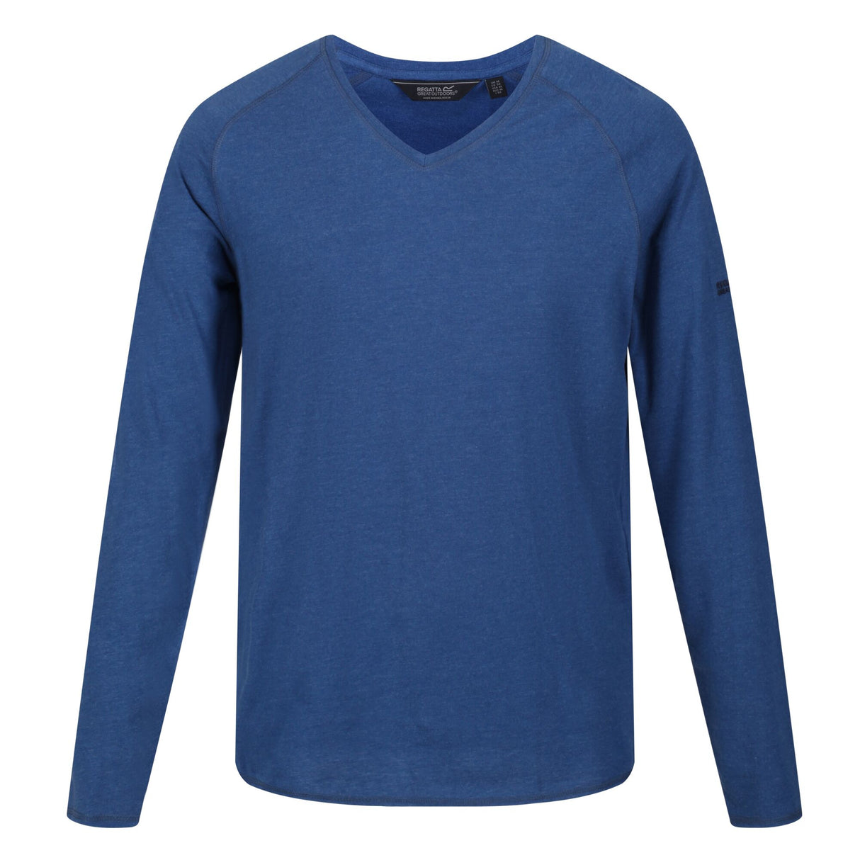 Regatta Mens Kiro II Coolweave Cotton Soft Touch Long Sleeve T Shirt