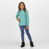 Regatta Kids Girls Loco Half Zip Fleece jacket