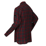 Regatta Mens Lance Long Sleeved Cotton Checked Shirt