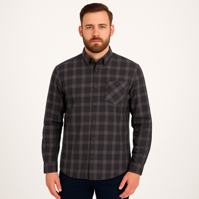 Regatta Mens Lazare Long Sleeve Check Shirt