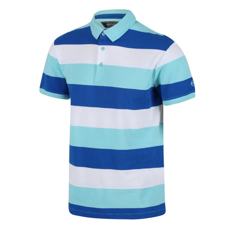 Regatta Mens Maxen Stripe Polo Shirt