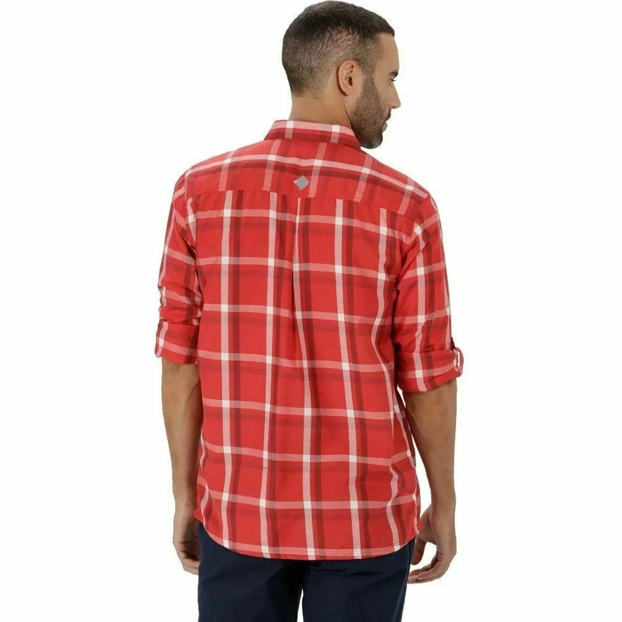 Regatta Mens Mindano Long Sleeved Check Shirt