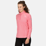 Regatta Womens Montes Half Zip Micro Fleece Jacket