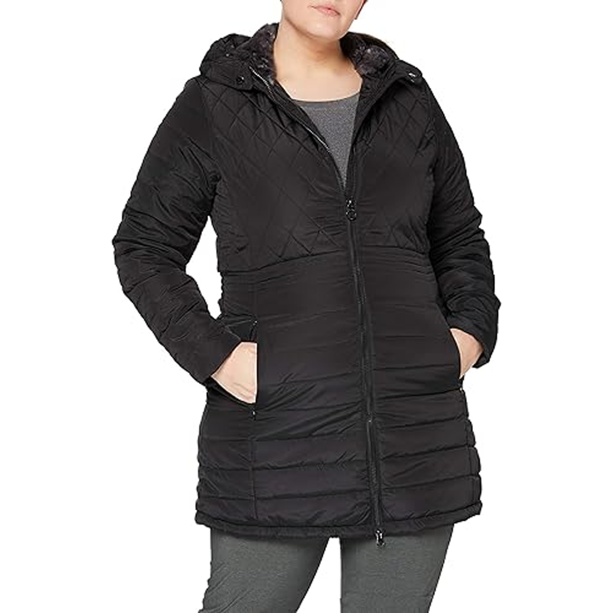 Regatta Womens Parmenia Insulated Quilted Hooded Parka Jacket