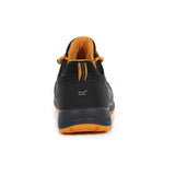 Regatta Samaris Lite Low Mens Waterproof Walking Hiking Shoes - Black/Orange