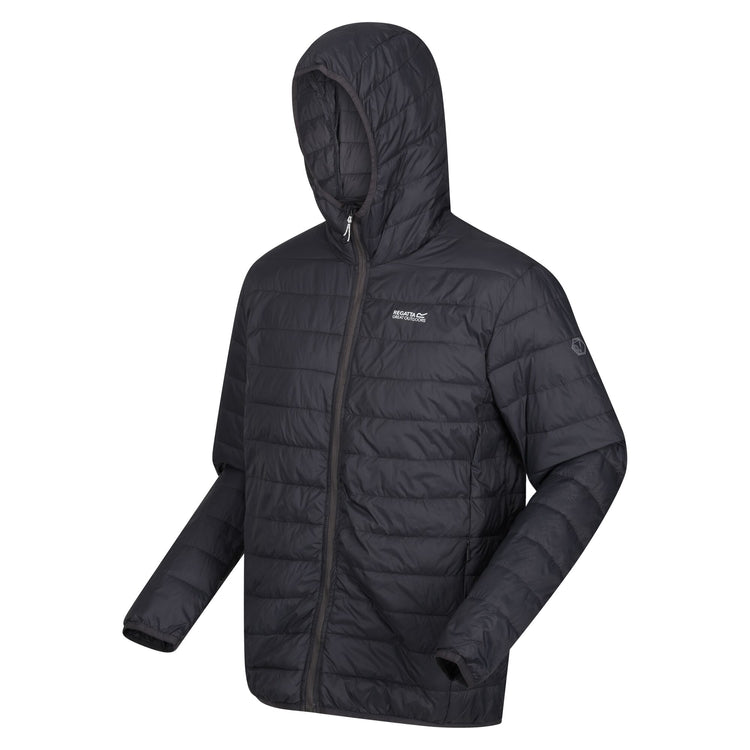 Regatta Mens Hooded Hillpack Lightweight Insulated Puffer Jacket