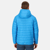 Regatta Mens Hooded Hillpack Lightweight Insulated Puffer Jacket