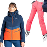 Dare2b Womens Equalise Ski Jacket & Salopette Ski Set