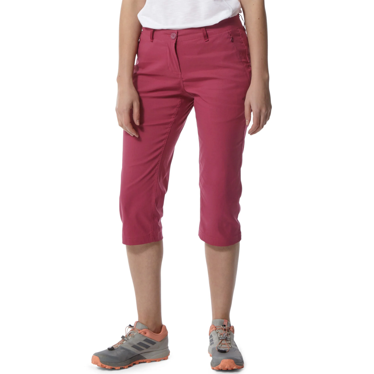 Craghoppers Womens Kiwi Pro Crop Capri Walking Trousers