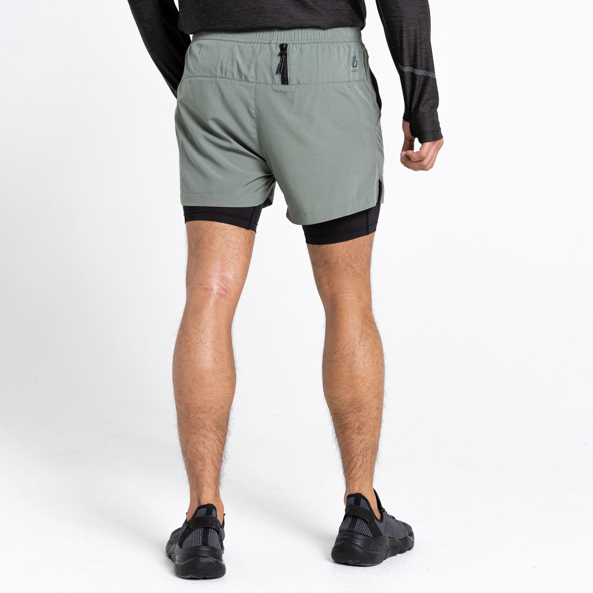 Dare2b Mens Recreate II 2 in 1 Gym Running Active Lined Shorts