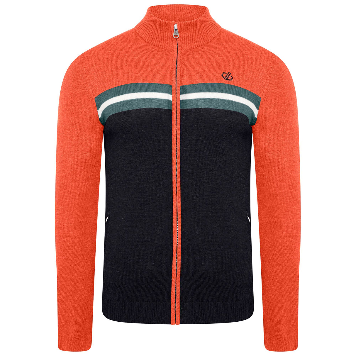 Dare2b Mens Dutiful Full Zip Jumper Knitted Sweater