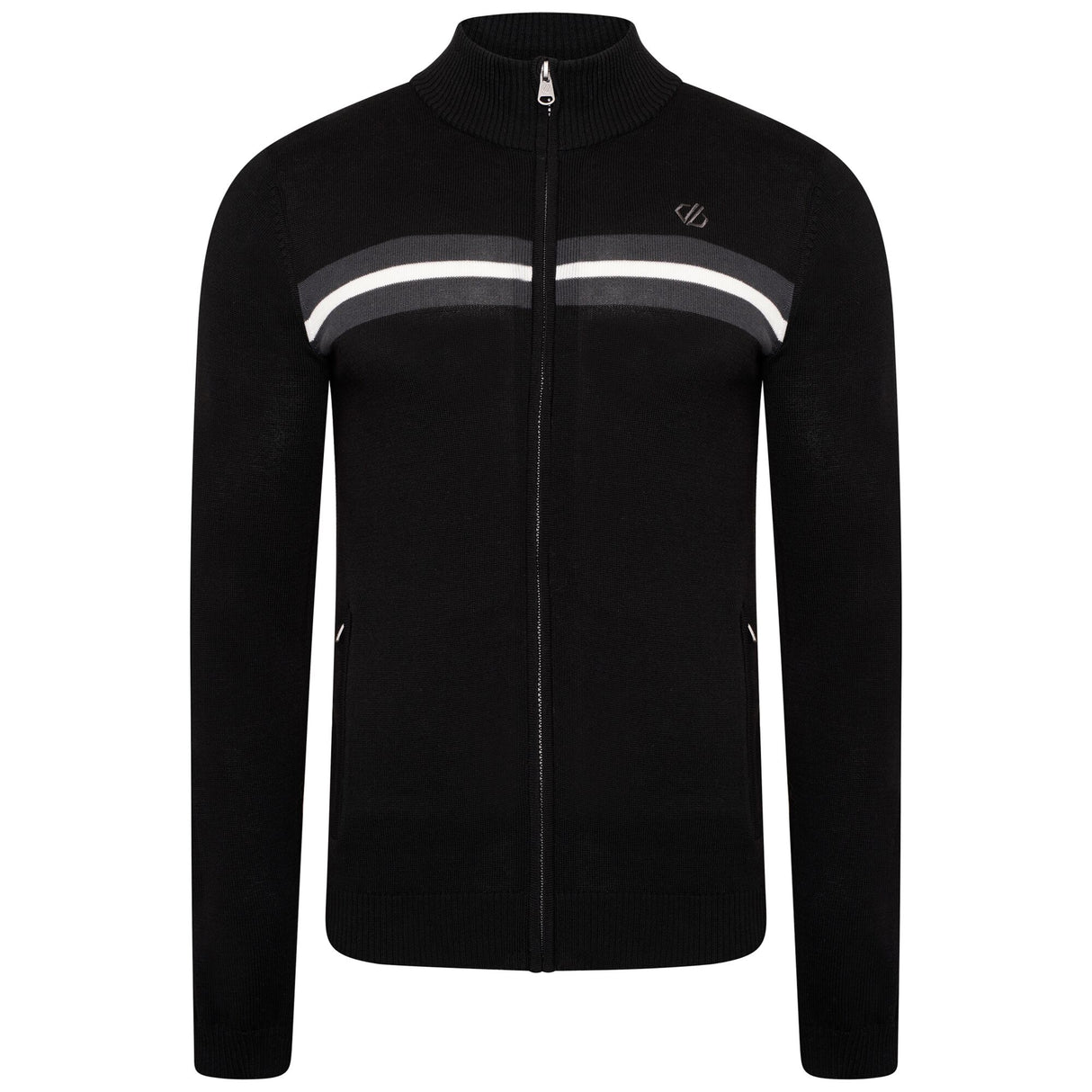 Dare2b Mens Dutiful Full Zip Jumper Knitted Sweater