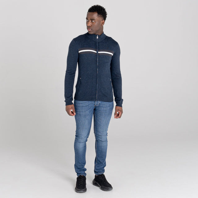Dare2b Mens Dutiful Full Zip Jumper Knitted Sweater