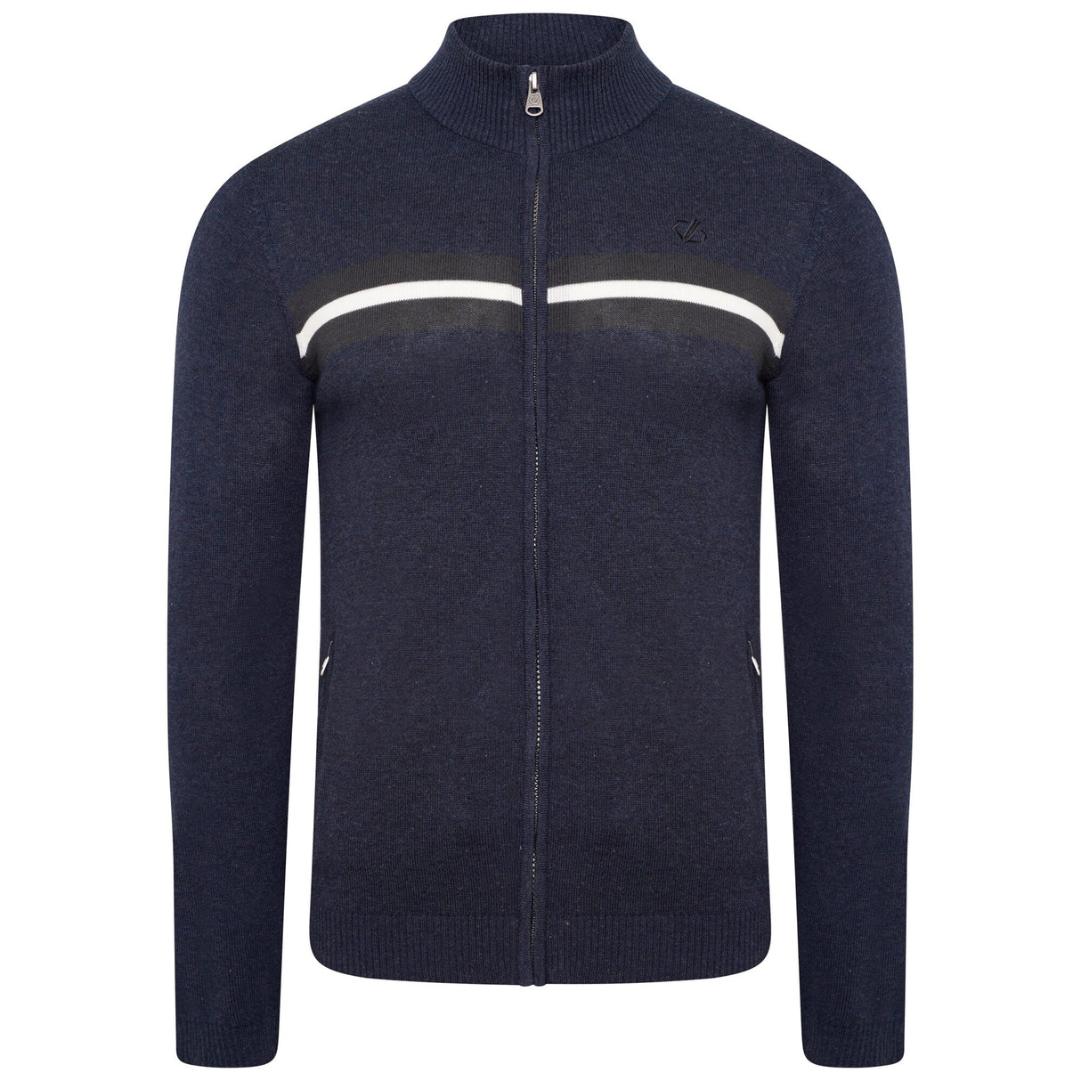 Dare2b Mens Dutiful Full Zip Jumper Knitted Sweater