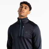 Dare2b Mens Terrain Core Half Zip Softshell Midlayer