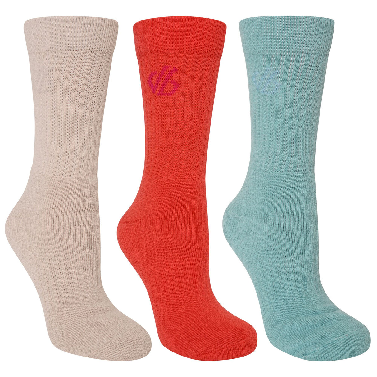 Dare2b Adults Essentials Sports Socks 3 Pack