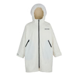 Regatta Kids Fur Trim Hooded Waterproof Pro Dry Changing Robe