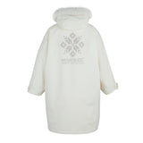 Regatta Kids Fur Trim Hooded Waterproof Pro Dry Changing Robe
