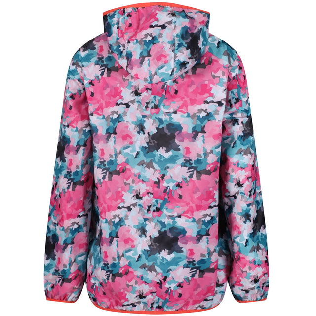 Regatta Kids Printed Lever Waterproof Jacket