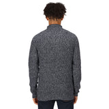 Regatta Mens Kaison Knitted Jumper Half Zip Fleece Jacket