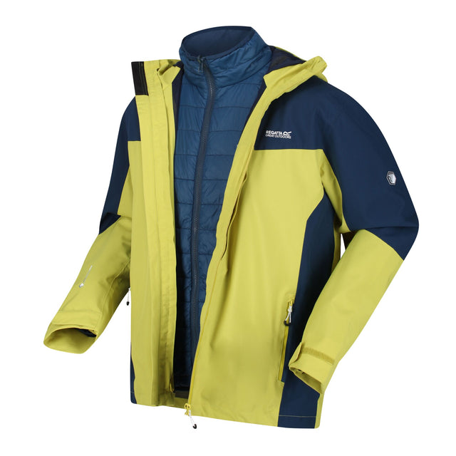 Regatta Mens Wentwood VI 3 in 1 Waterproof Insulated Jacket