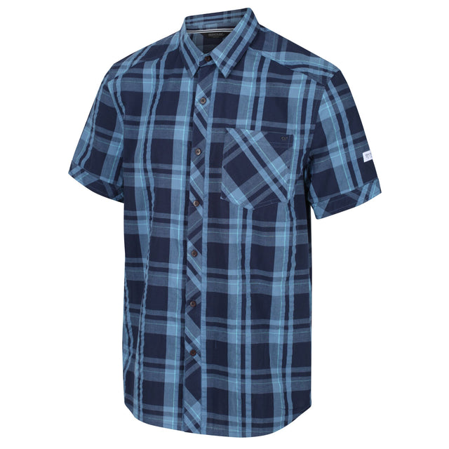 Regatta Mens Deakin III Short Sleeve Check Shirt