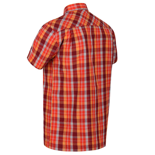 Regatta Mens Kalambo V Short Sleeve Check Shirt