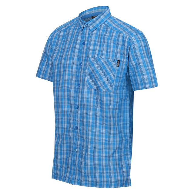 Regatta Mens Kalambo VII Short Sleeve Check Shirt