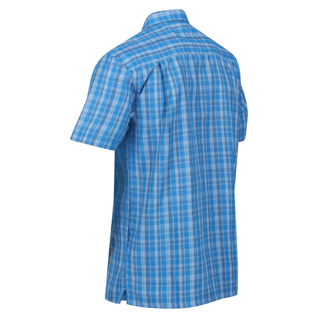Regatta Mens Kalambo VII Short Sleeve Check Shirt