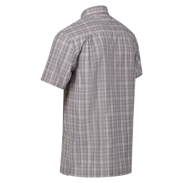 Regatta Mens Kalambo VII Short Sleeve Check Shirt