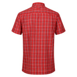 Regatta Mens Kalambo VII Short Sleeve Check Shirt