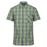 Regatta Mens Mindano VII Short Sleeve Check Shirt