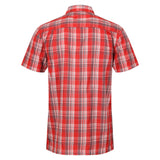 Regatta Mens Mindano VII Short Sleeve Check Shirt