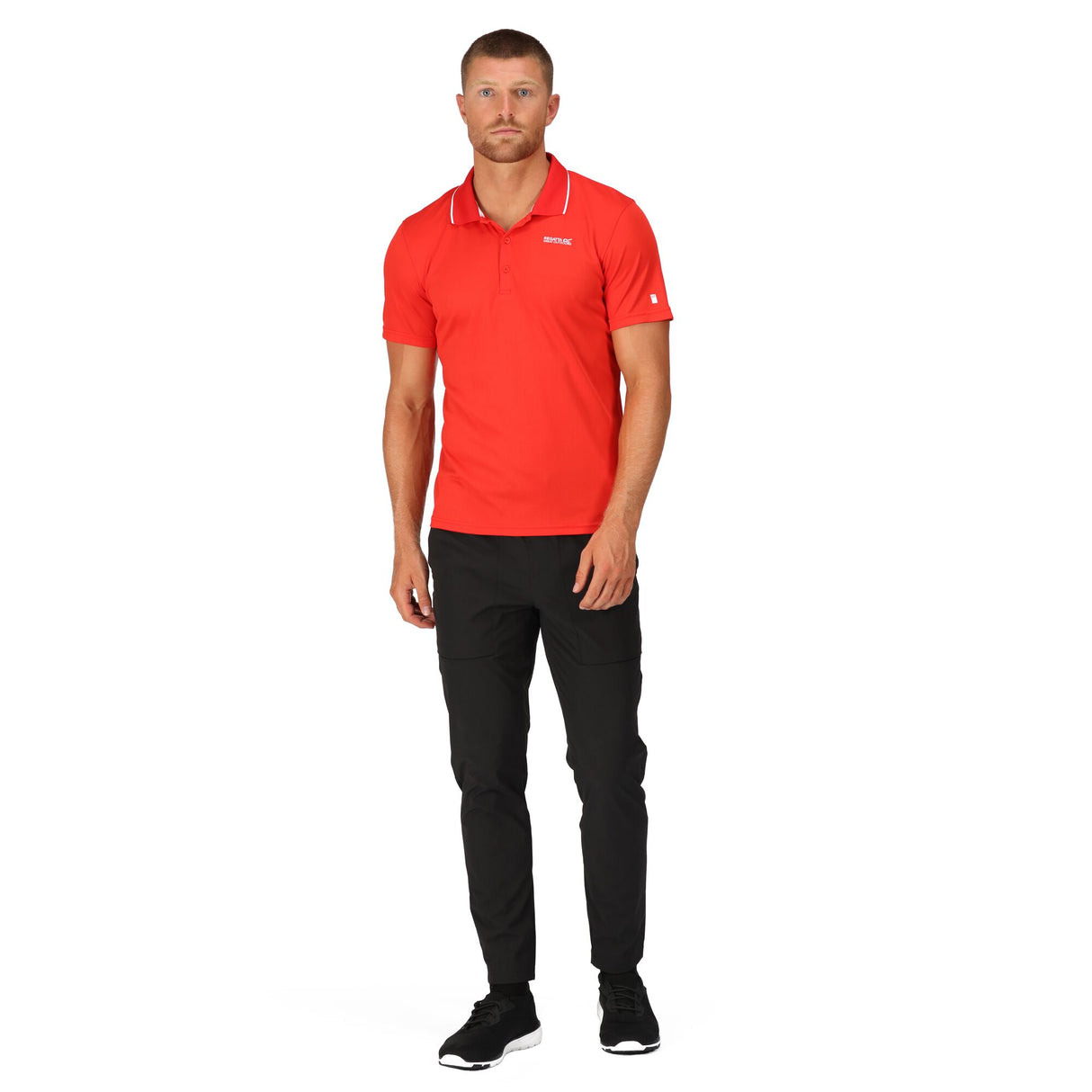 Regatta Mens Maverick V Active Wicking Polo Shirt