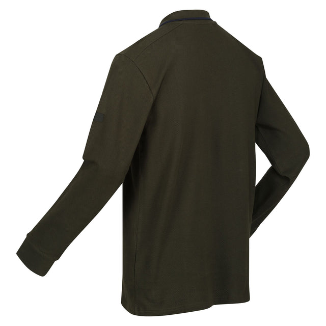 Regatta Mens Leaonzo Long Sleeved Polo Shirt