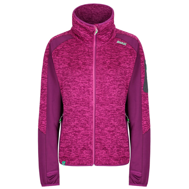 Regatta Womens Laney V Full Zip Fleece Jacket