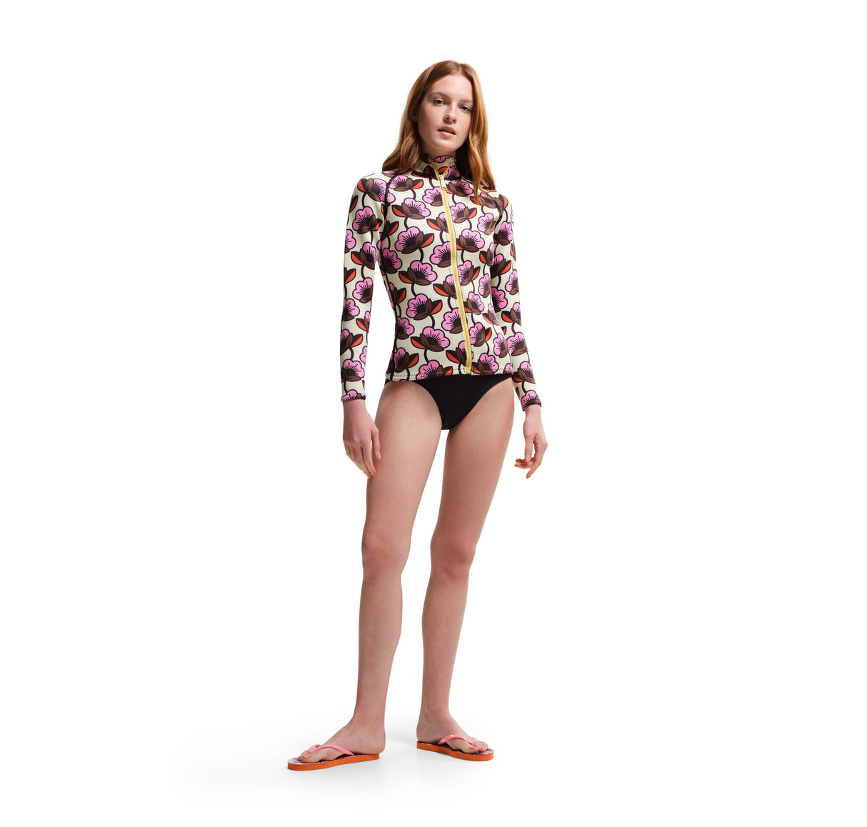 Regatta Orla Kiely Full Zip Scuba Swimming Top