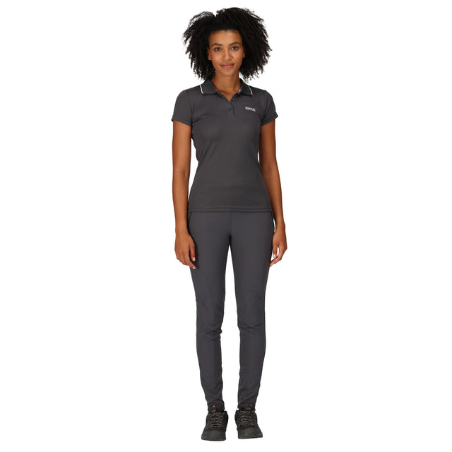 Regatta Womens Maverick V Short Sleeve Polo Shirt