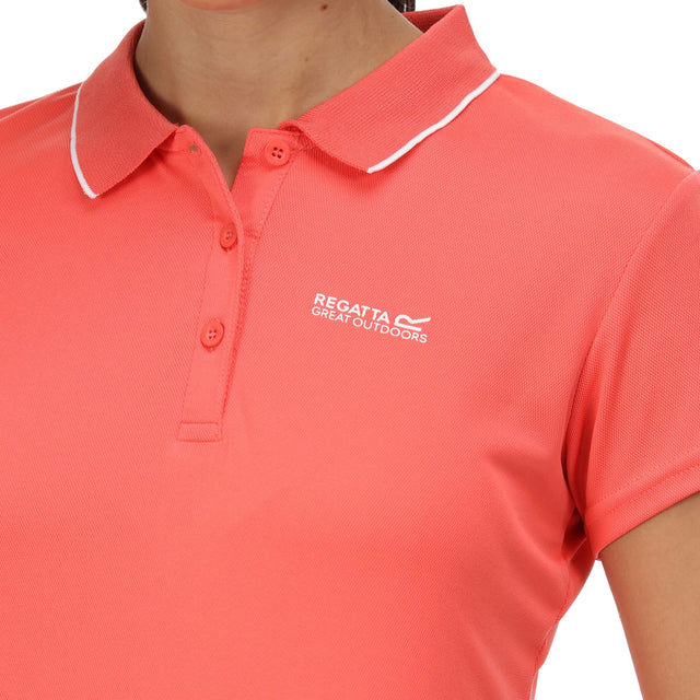 Regatta Womens Maverick V Short Sleeve Polo Shirt