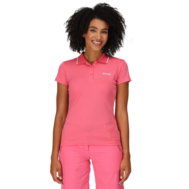 Regatta Womens Maverick V Short Sleeve Polo Shirt