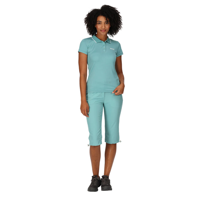 Regatta Womens Maverick V Short Sleeve Polo Shirt