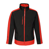 Regatta Mens Contrast 3 Layer Lined Softshell Jacket