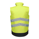 Regatta Mens Hi-Vis Insulated Reflective Bodywarmer