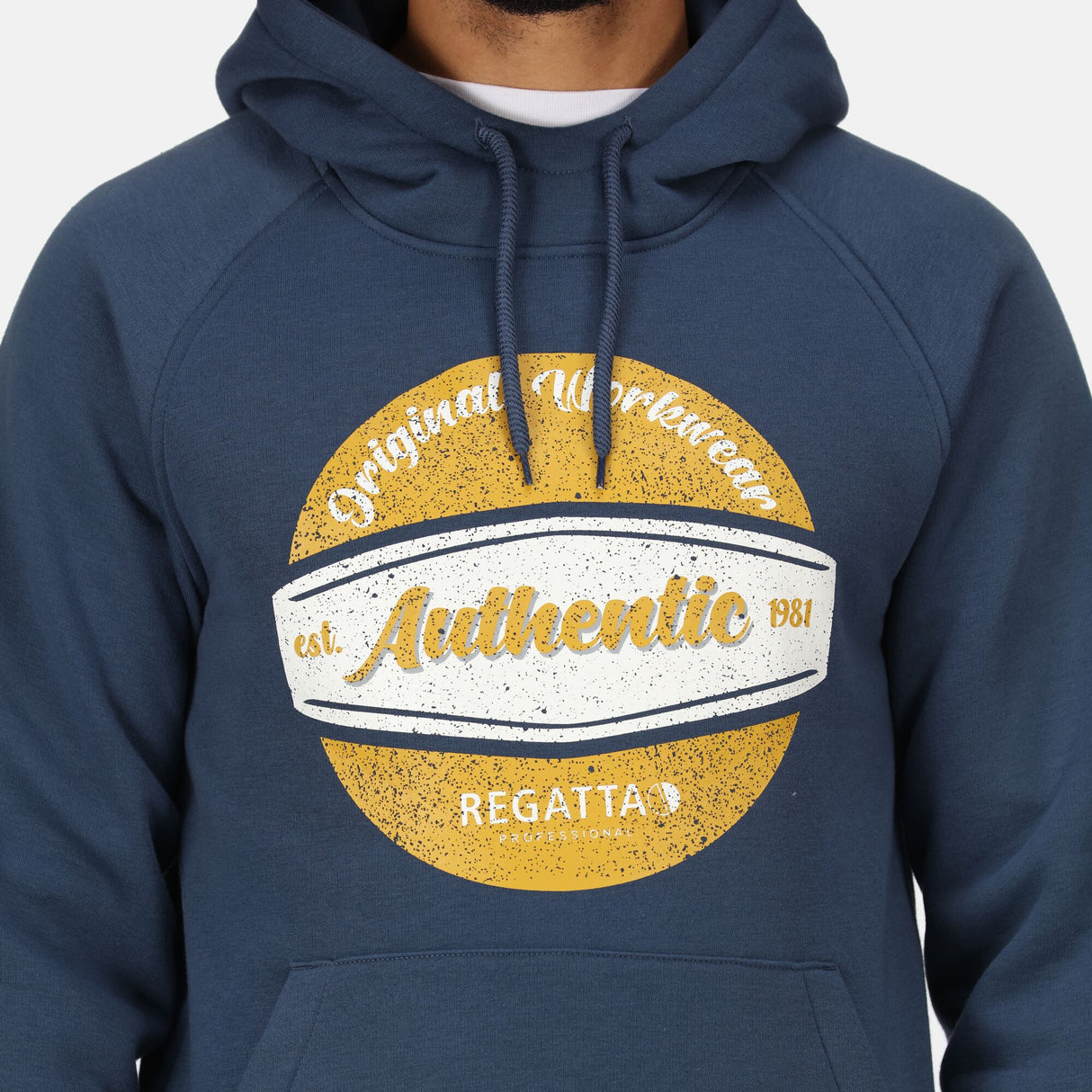 Regatta Mens Original Graphic Print Workwear Casual Hoodie