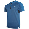 Dare2b Mens Aces II Lightweight Zip Up Top T Shirt Jersey