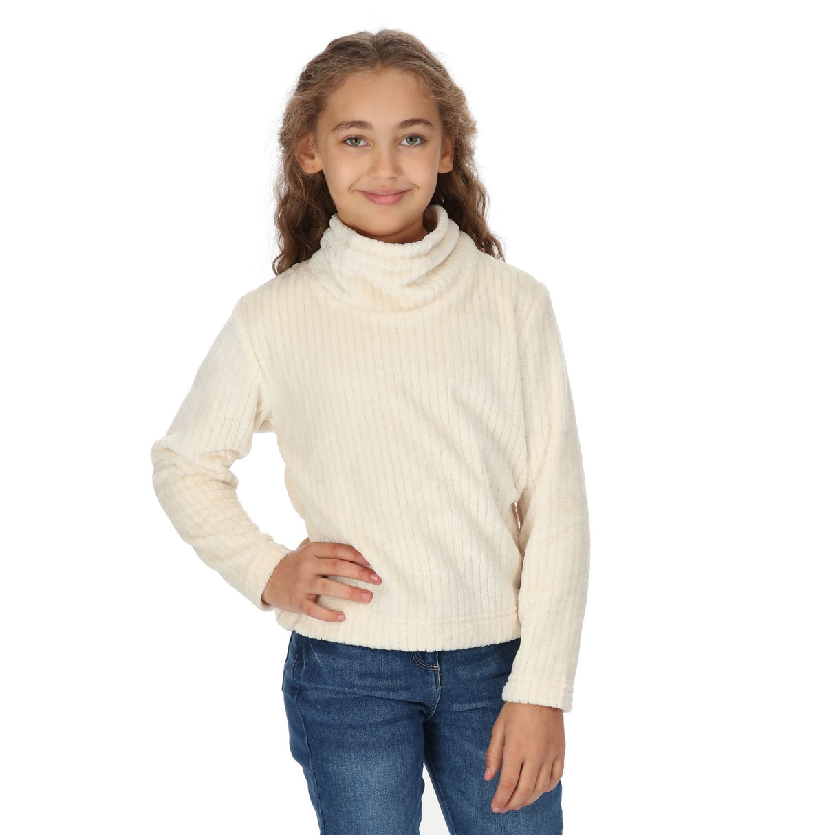 Regatta Kids Anwen Fluffy Jumper Fleece Jacket