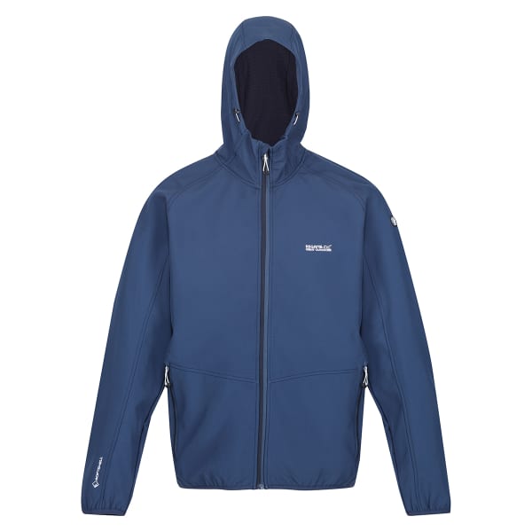 Regatta Mens Arec III Full Zip Hooded Softshell Jacket